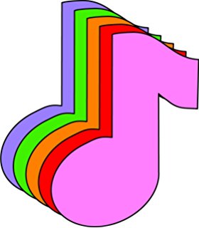 280x320 Music Note Large Assorted Creative Cut Out Toys Amp Games