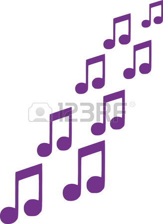 327x450 Music Notes Flying Up Royalty Free Cliparts, Vectors, And Stock
