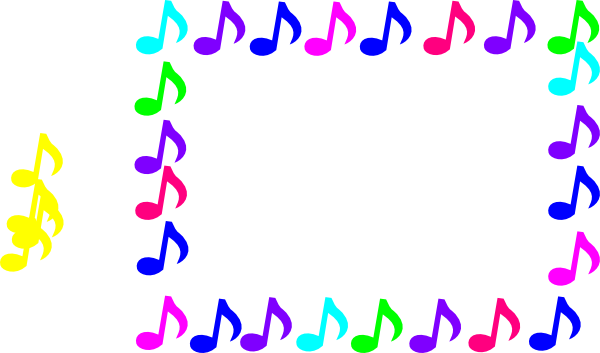 600x353 Abbey Music Notes Clip Art