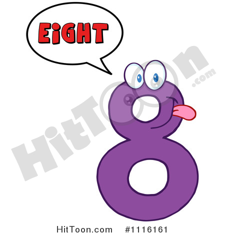 450x470 Number Eight Clipart