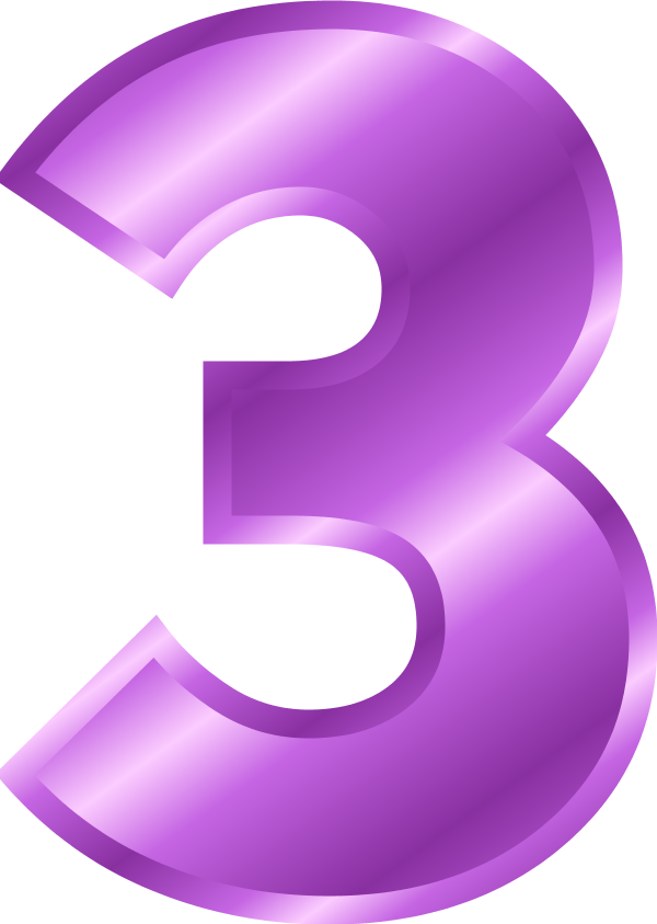 Purple Number 1 Cliparts Free Download On Clipartmag 6957