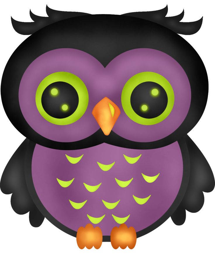736x867 Halloween Owl Clipart