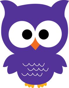 236x300 Purple Owl Clip Art
