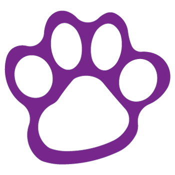 350x350 Paw Print Mascot
