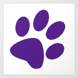 264x264 Dog Paw Art Prints Society6