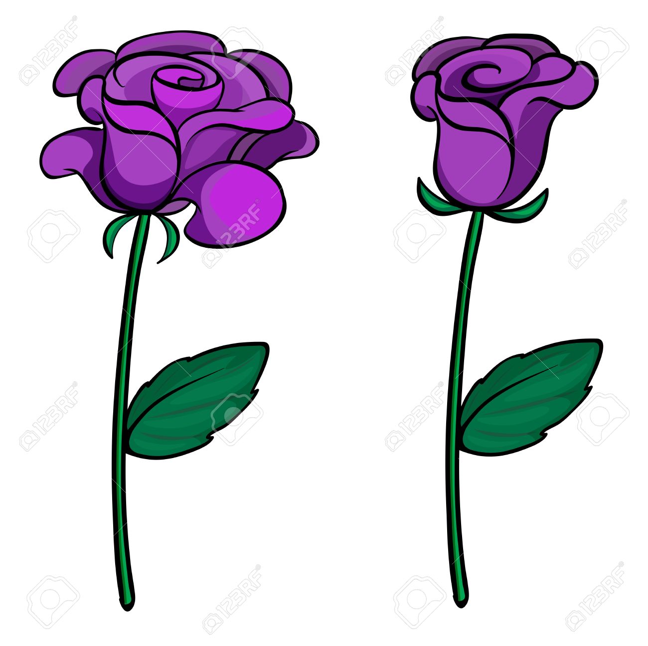 1300x1296 Purple Rose Clipart Purple Flower