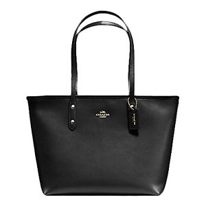 300x300 Coach City Zip Tote Bag Purse In Crossgrain Leather Saddle 2