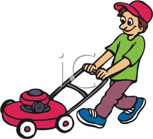 300x273 Lawn Mower Pictures Clip Art