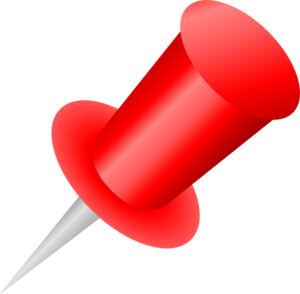 300x294 Push Pin Clip Art