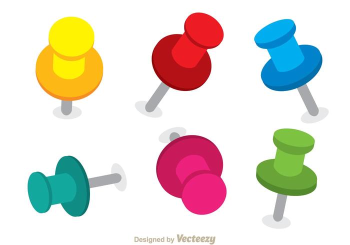 700x490 Push Pin Free Vector Art