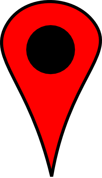 342x594 Red Push Pin Clipart