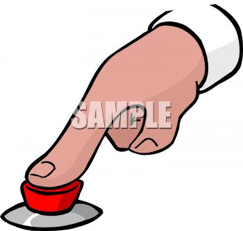 350x333 Finger Pushing Button Clip Art Cliparts
