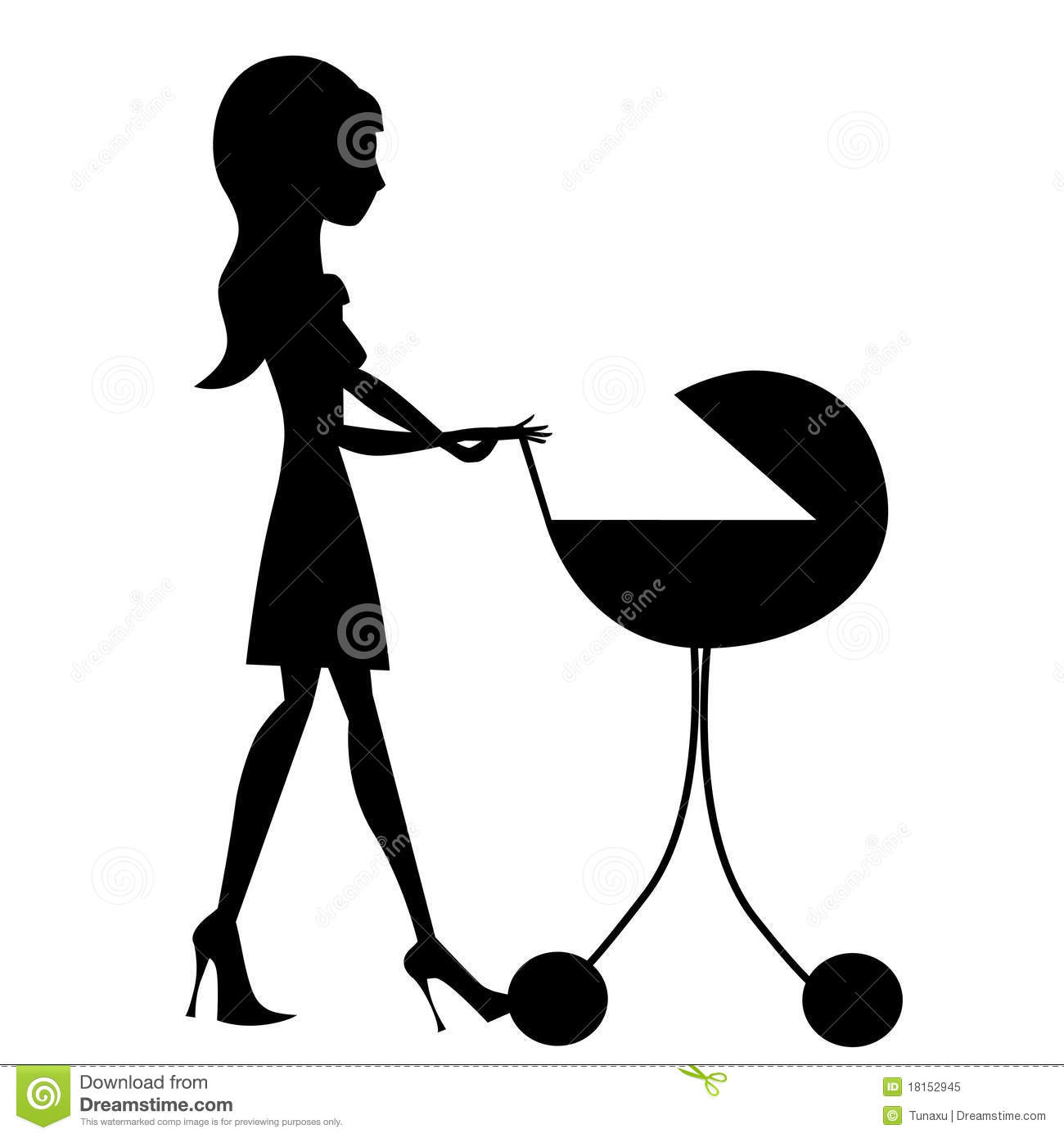 1300x1390 Mommy Clipart Stroller