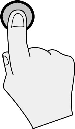 252x432 Push Button Clip Art Cliparts