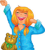 152x170 Images Put On Pajamas Clipart