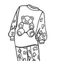 200x200 Put On Pajamas Clipart