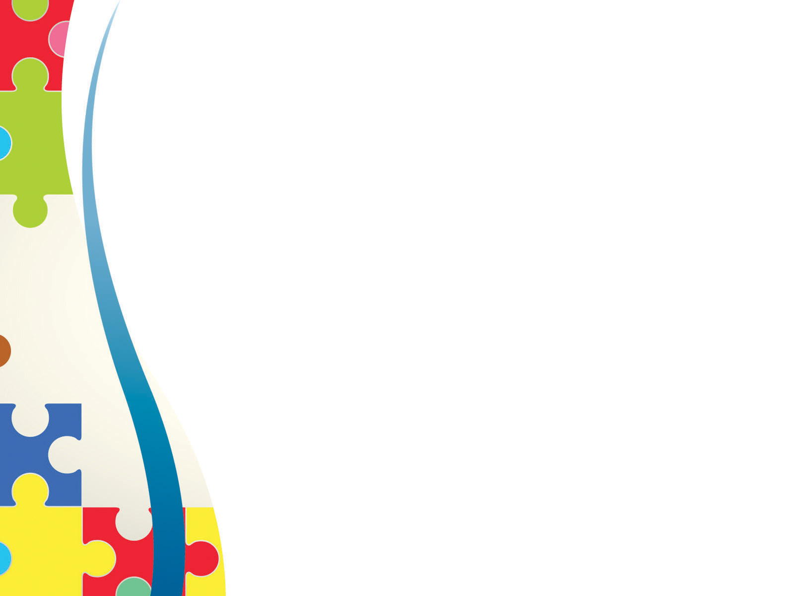 1600x1200 Colourful Puzzles Powerpoint Templates