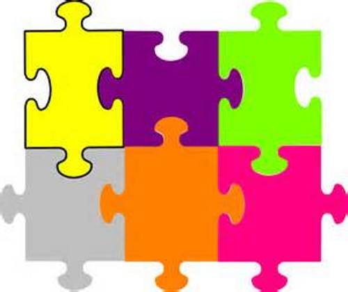 500x420 Puzzle Piece Clip Art Free Clipart