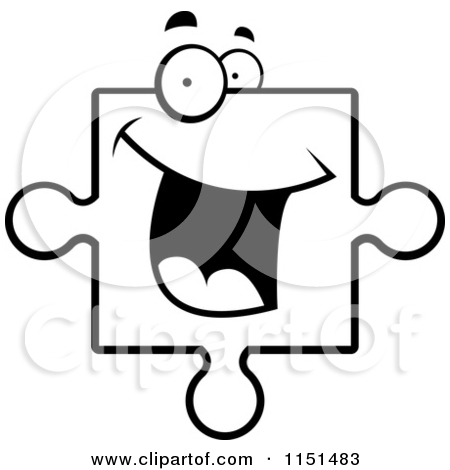 450x470 Puzzle Cartoon Clipart