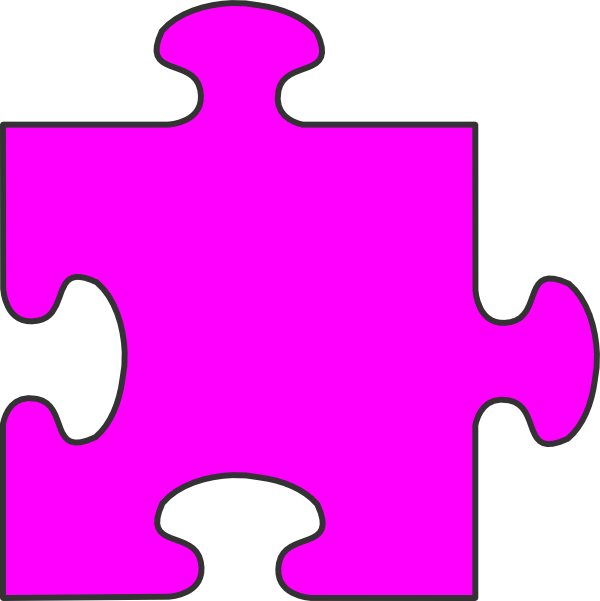 600x601 Puzzle Piece Clipart