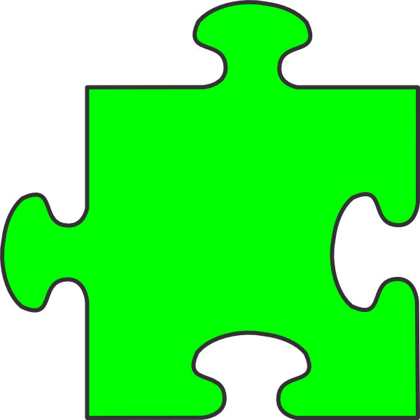 600x599 Interlocking Puzzle Clipart