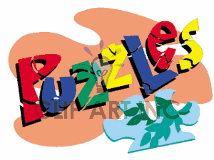 300x225 Puzzle Clip Art