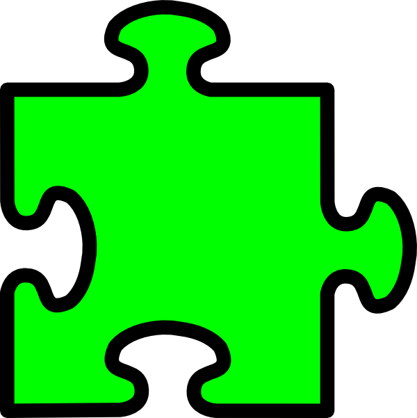 600x601 Puzzle Piece Clip Art