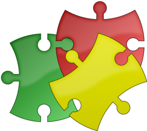 299x267 Puzzle Pieces Clip Art