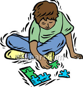 288x300 Puzzle Clipart Child Puzzle