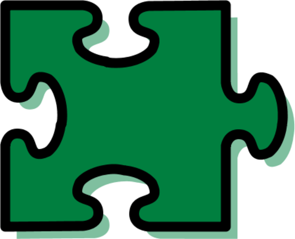 600x486 Purple Puzzle Piece Vector Clip Art