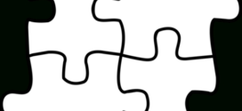 272x125 Black Puzzle Piece Clip Art