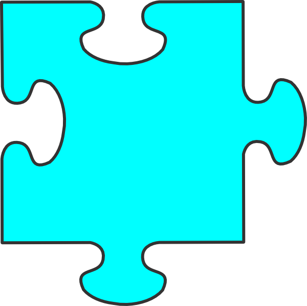 600x599 Puzzle Piece Clipart