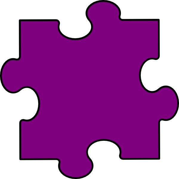 600x600 Puzzle Pieces Clip Art