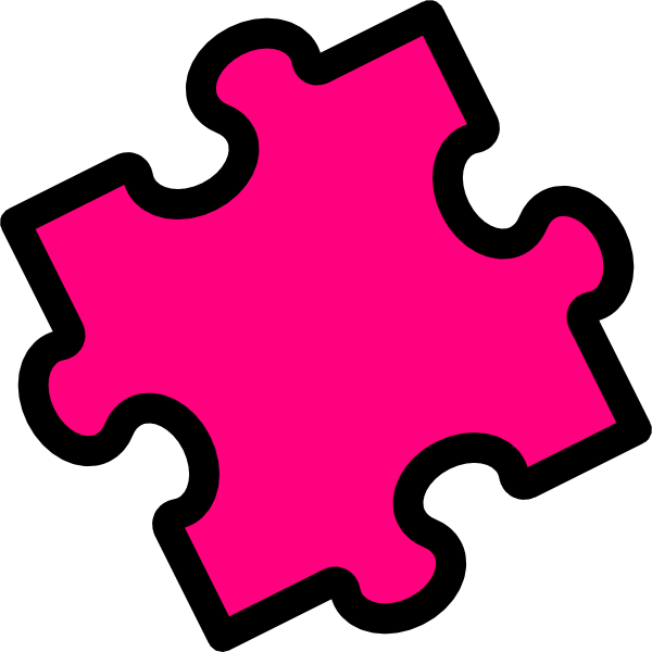 600x600 Puzzle Piece Clip Art