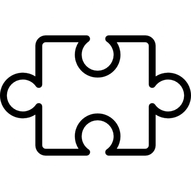 Puzzle Piece Outline | Free download on ClipArtMag