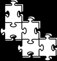 236x252 Puzzle Pieces Connected Clip Art