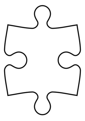 354x500 Puzzle Clipart Line