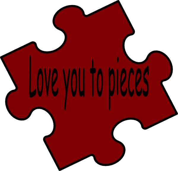 600x575 Never Ending Jigsaw Puzzle Piece Clipart