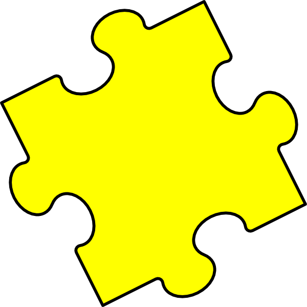 600x600 Puzzle Pieces Clip Art