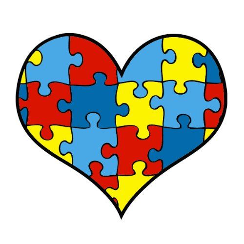500x500 Heart Puzzle Clipart