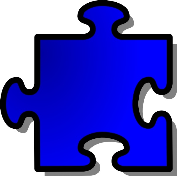 600x599 Jigsaw Pieces Clip Art Clipart