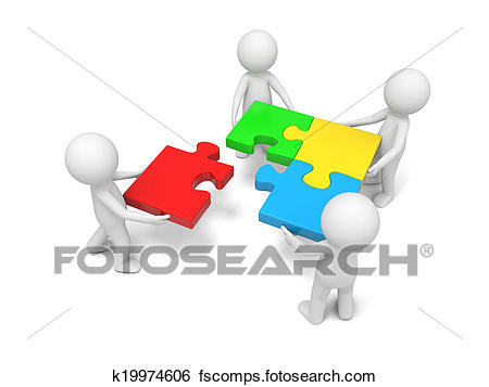 450x357 Piecing Together Puzzle Clipart And Stock Illustrations. 3,568
