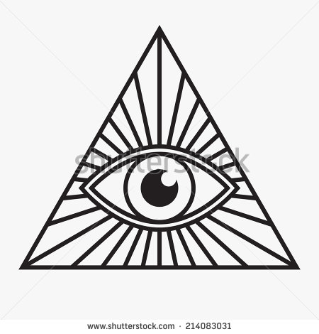 450x470 Pyramid Clipart Eye