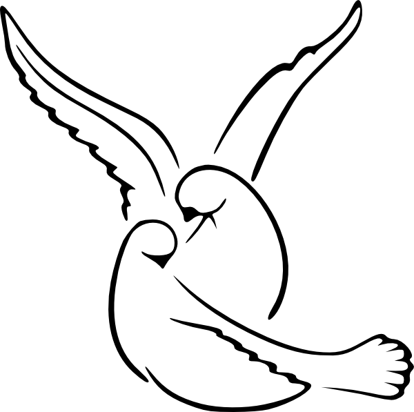 600x597 Quail Outline Clipart