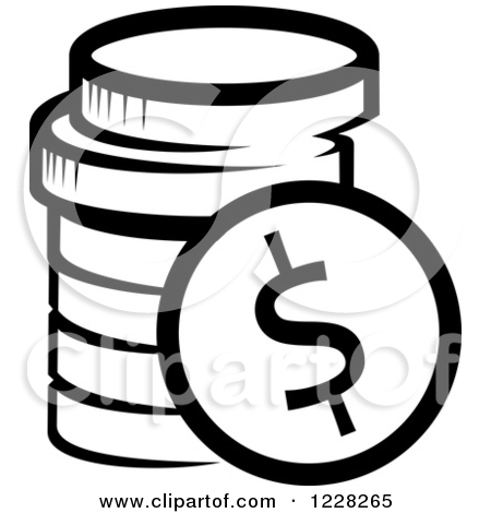 450x470 Coins Clip Art Black And White Clipart Panda