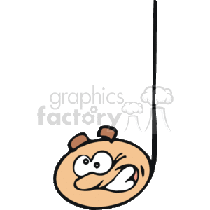 300x300 Royalty Free Cartoon Quarter Note 150290 Vector Clip Art Image