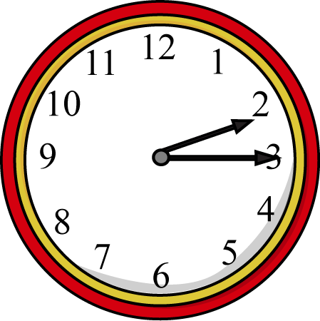 449x450 Clock Clipart Quarter