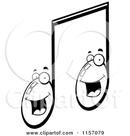 450x470 Music Notes Clipart Double