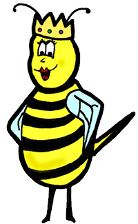 200x325 Queen Bee Clipart