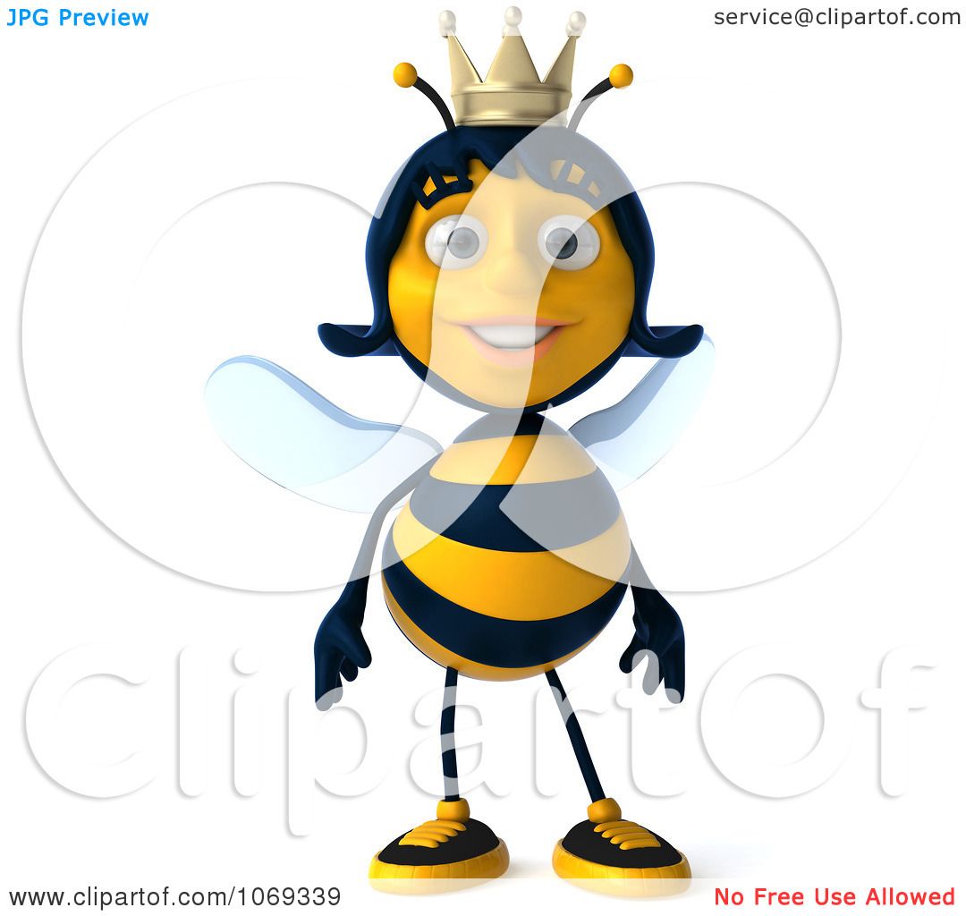 1080x1024 Royalty Free (Rf) Queen Bee Clipart, Illustrations, Vector Graphics
